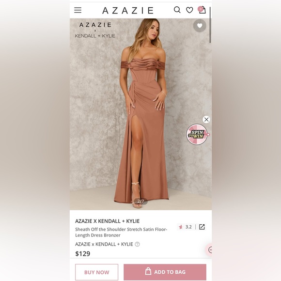 Kendall & Kylie | Dresses | Azazie Kendall Kylie Bridesmaid Dress | Poshmark